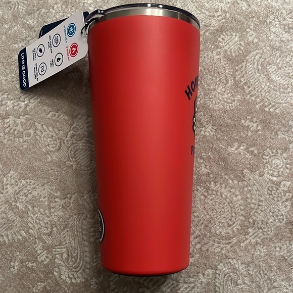 Brand New Life is Good Home for the Pawildays Red Christmas Tumbler Dog Thermos - Picture 6 of 14
